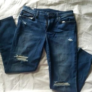 Joe's Jean's distressed and stone washed
